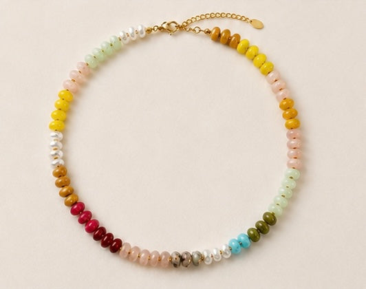 Color Beaded Necklace