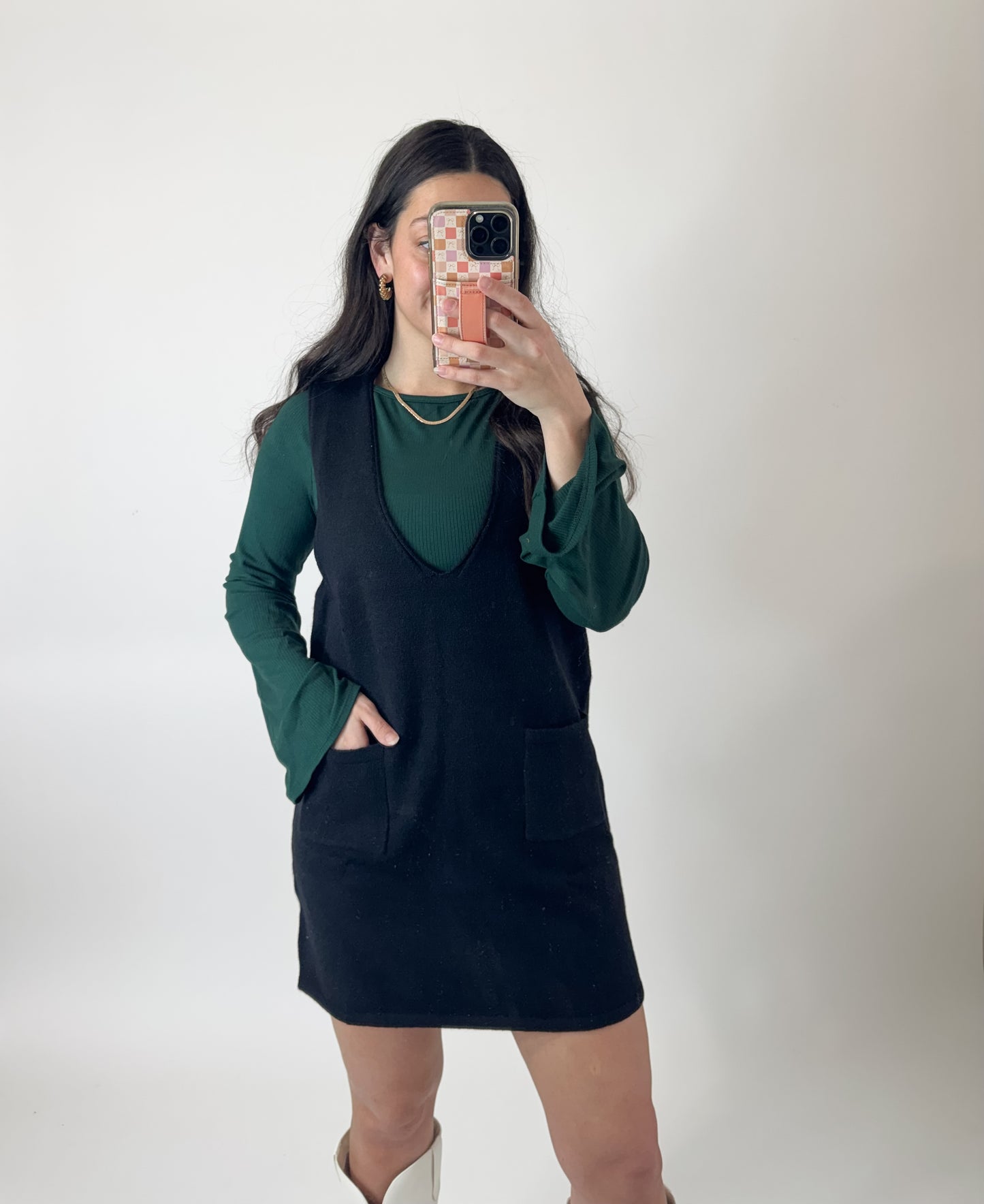 Ribbed Knit Bell Top