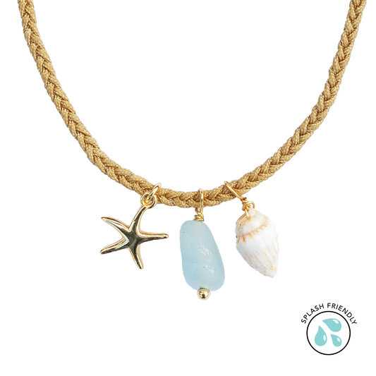 Starfish Braid Necklace