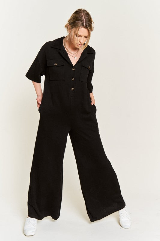 day date wide leg jumpsuit