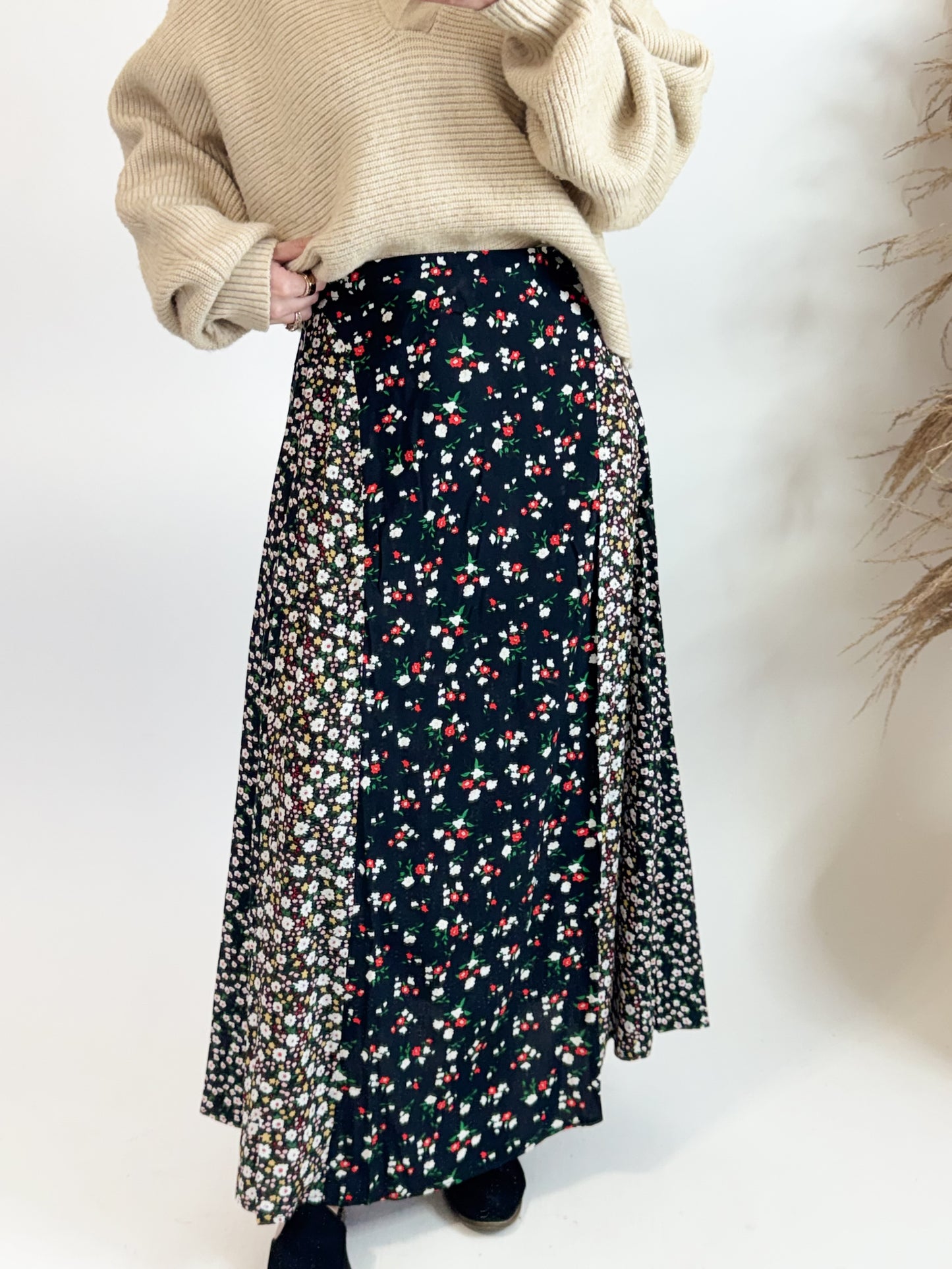 Floral Maxi Skirt