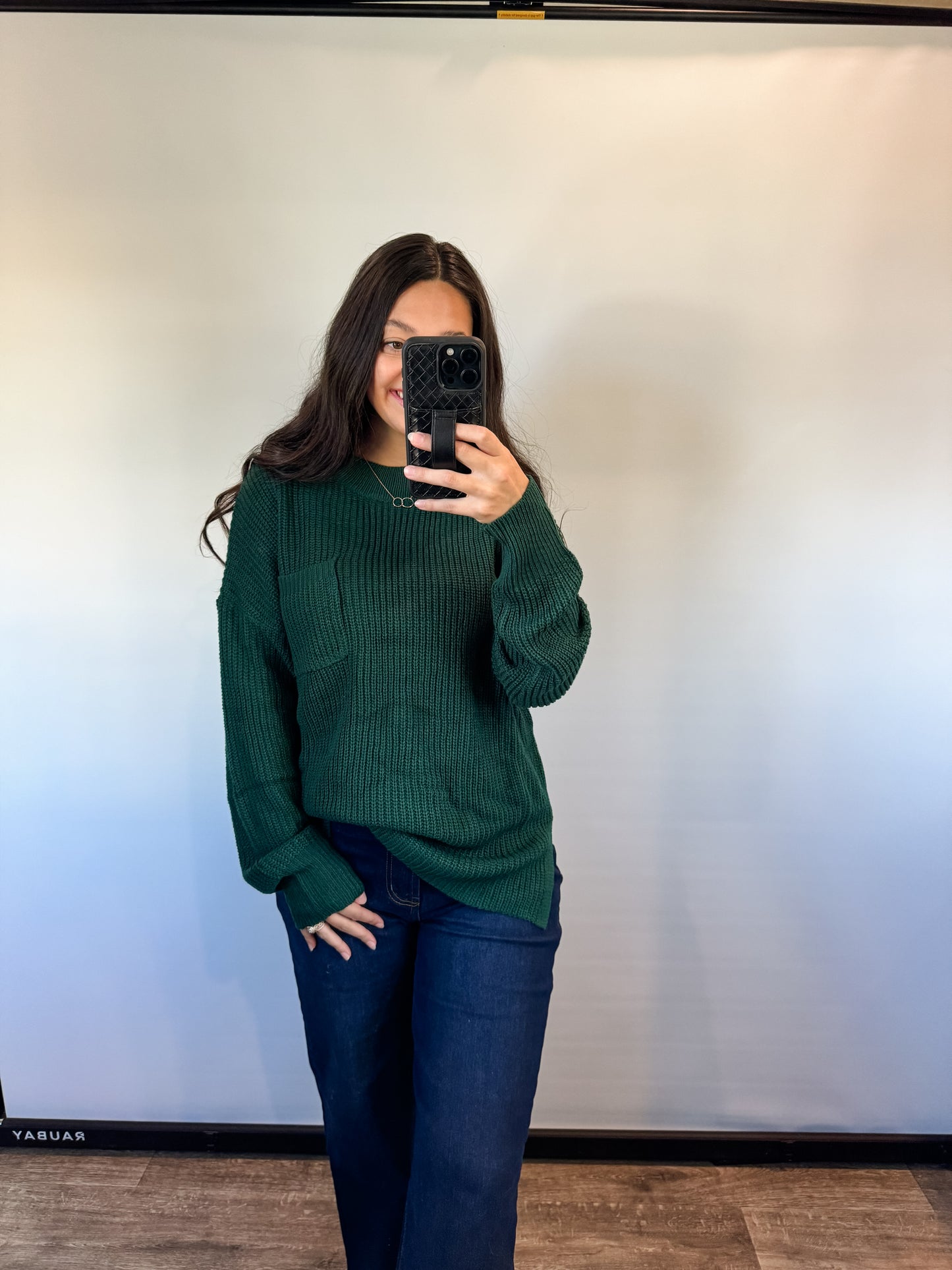 holiday knit top