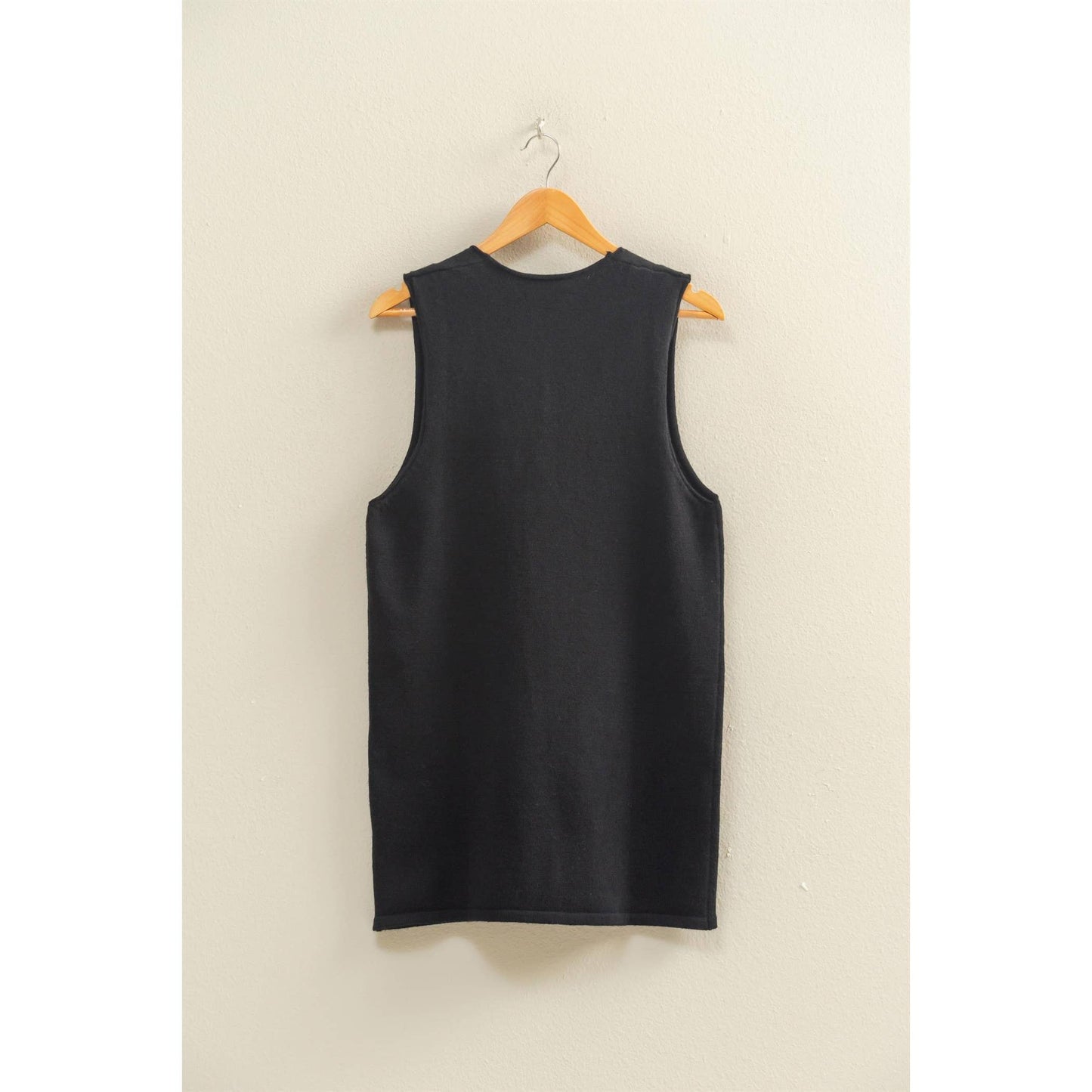 Sleeveless Knit Mini Dress