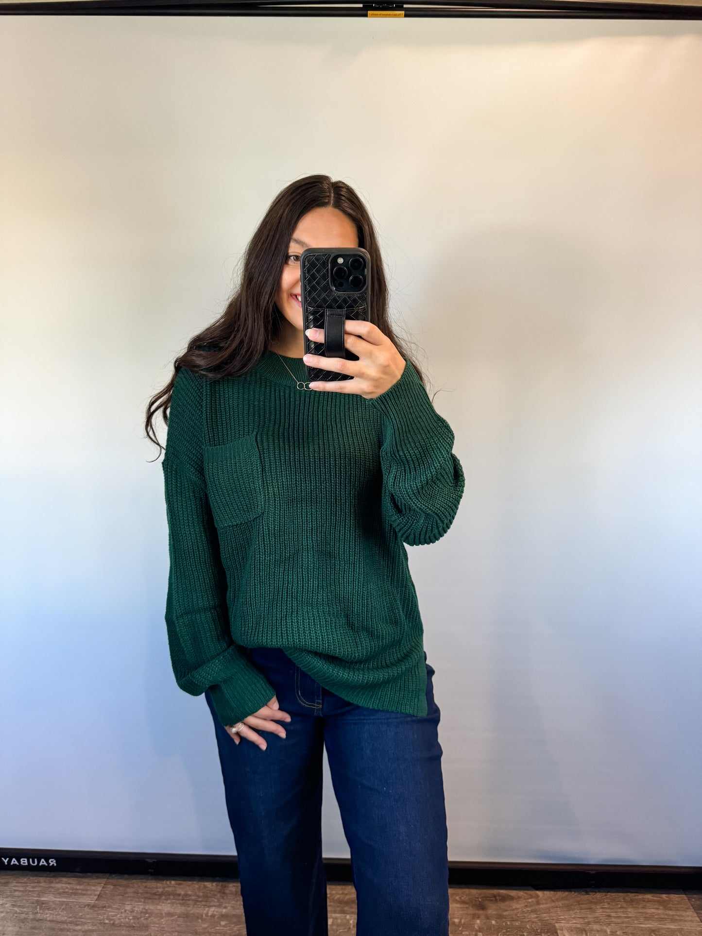 holiday knit top