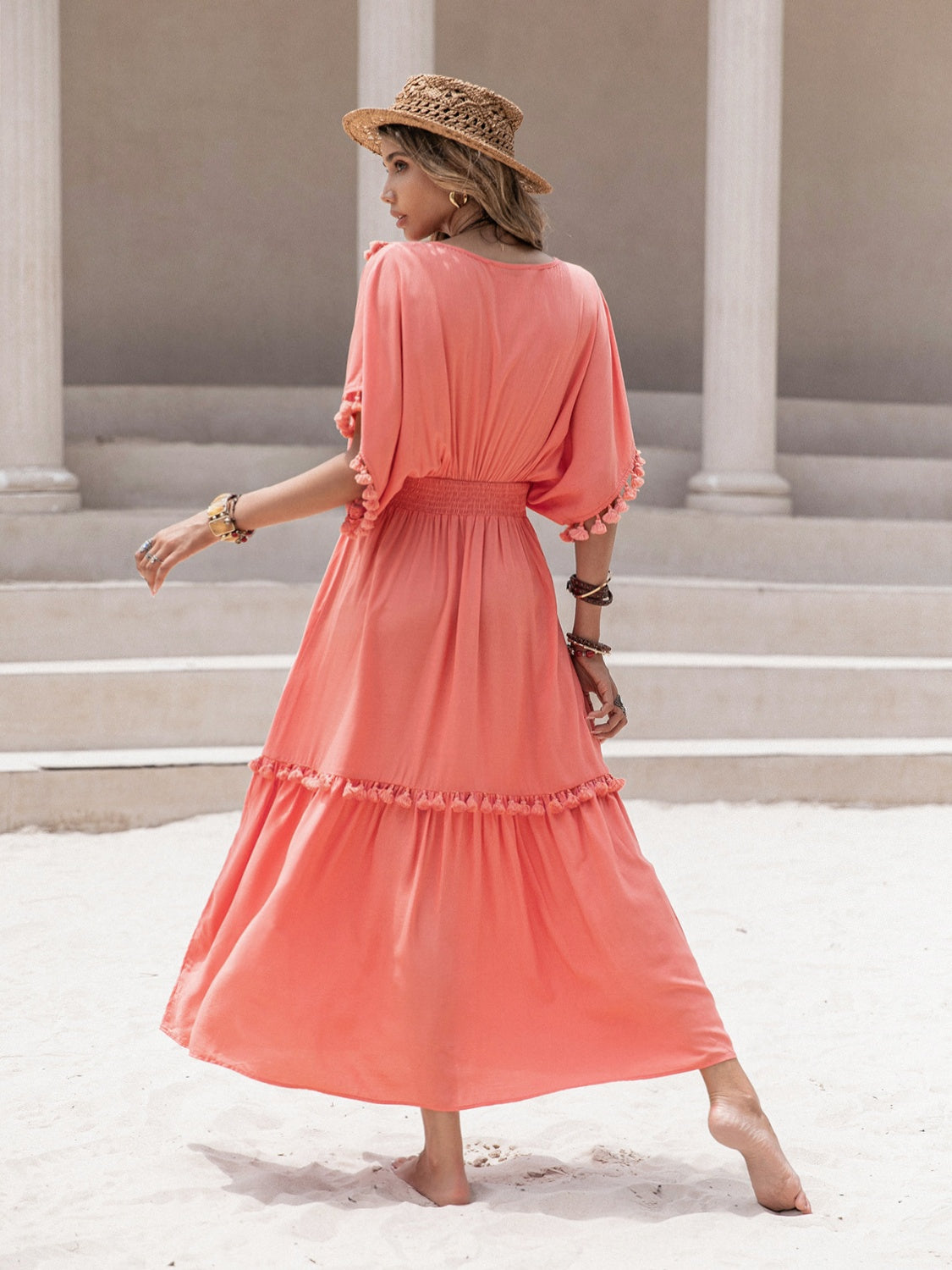 island girl tassel dress