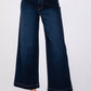 wide leg high waisted jeans