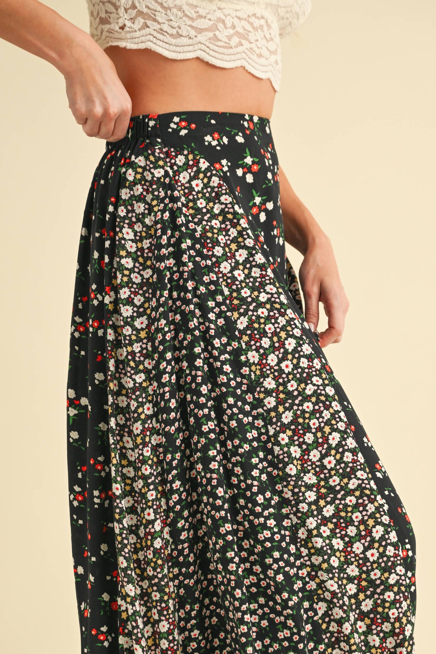 Floral Maxi Skirt