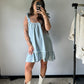 any season tie denim dress