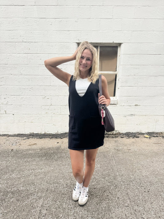 Sleeveless Knit Mini Dress
