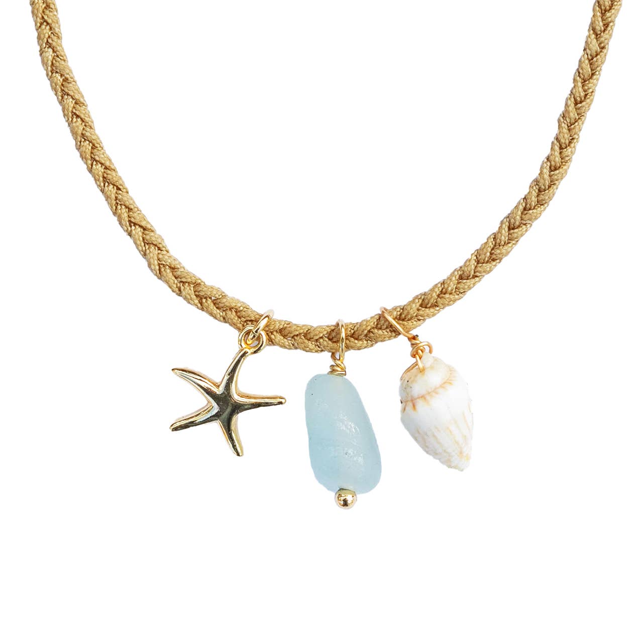 Starfish Braid Necklace