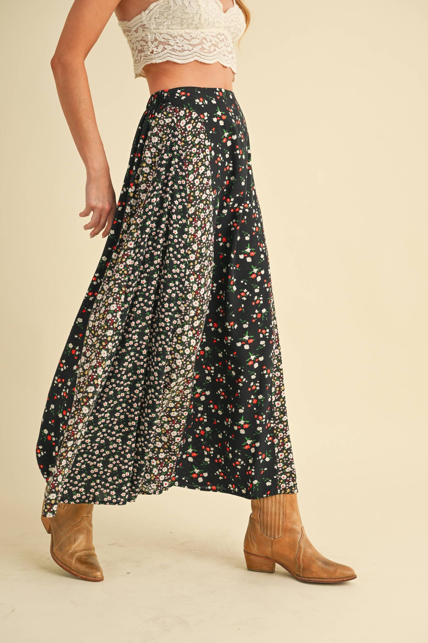 Floral Maxi Skirt