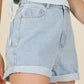 vintage vibe denim shorts