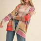 Oversized Colorblock Cardi