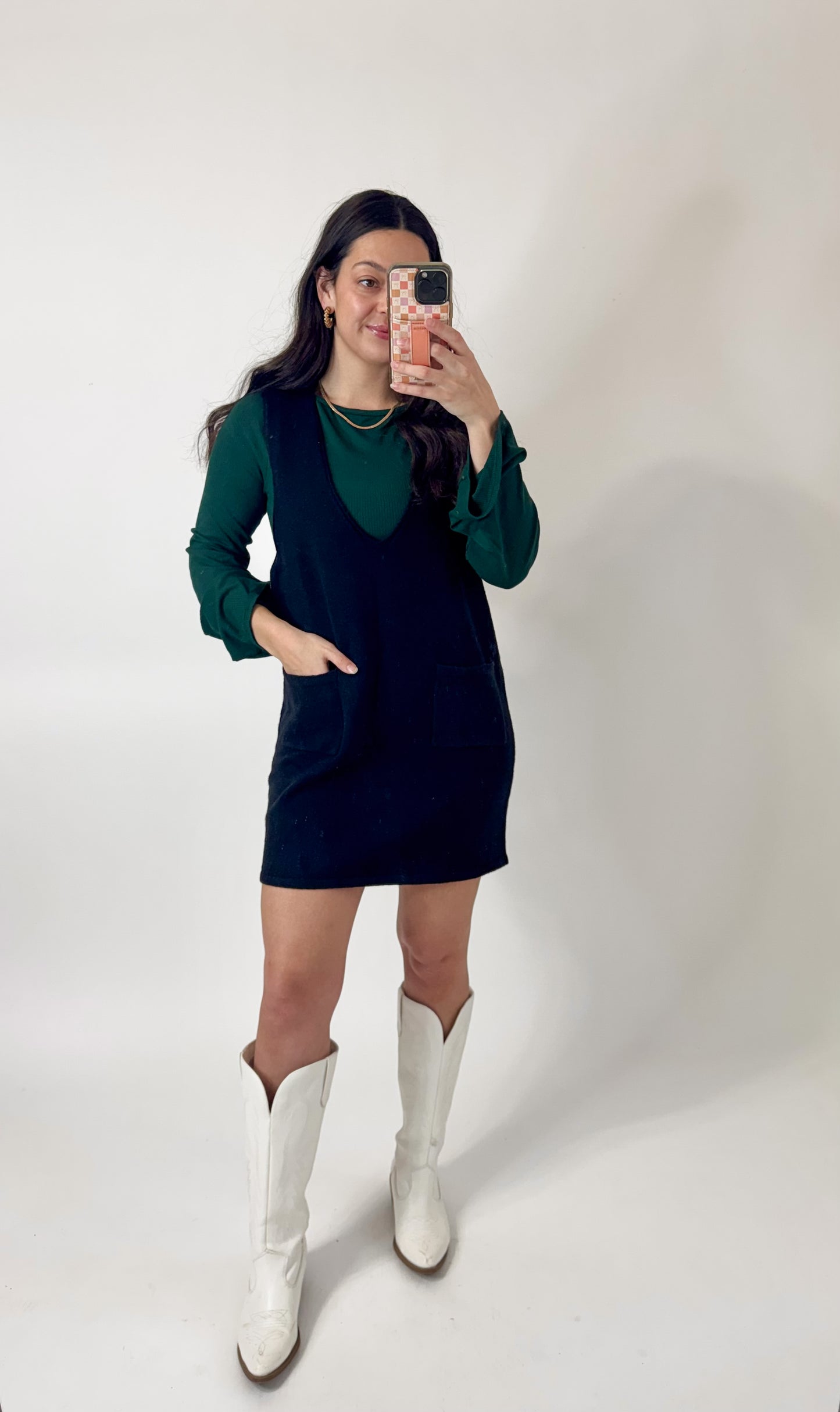 Sleeveless Knit Mini Dress