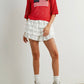 PREORDER Flag Crochet Sweater Top