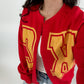 KC Hand Cut Sweatshirt Cardigan PREORDER