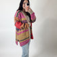 Oversized Colorblock Cardi