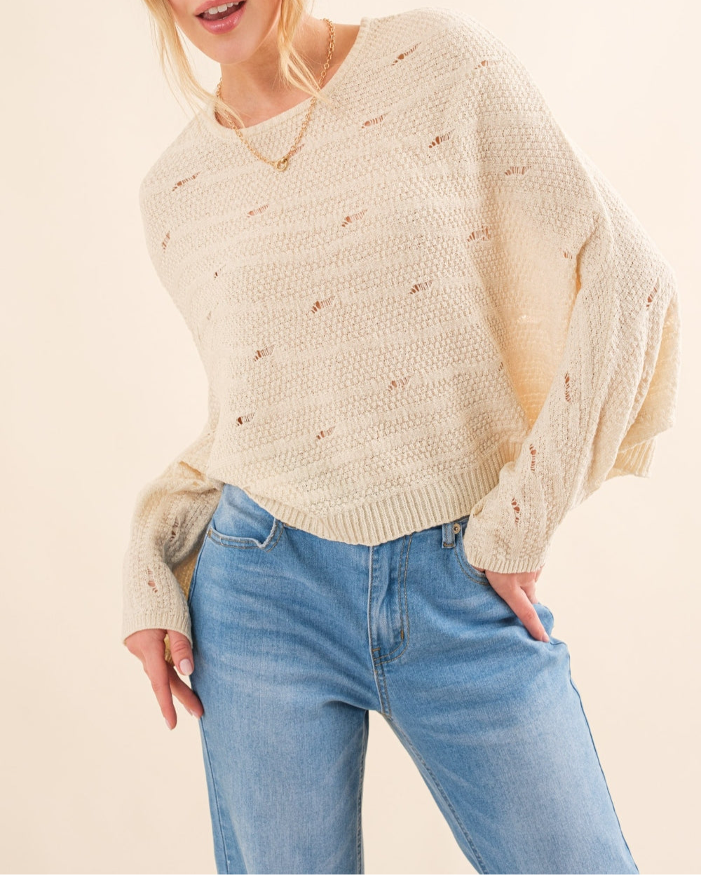 vanilla latte sweater