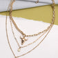 western multi layer necklace