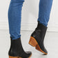 Love the Journey Stacked Heel Chelsea Boot in Black