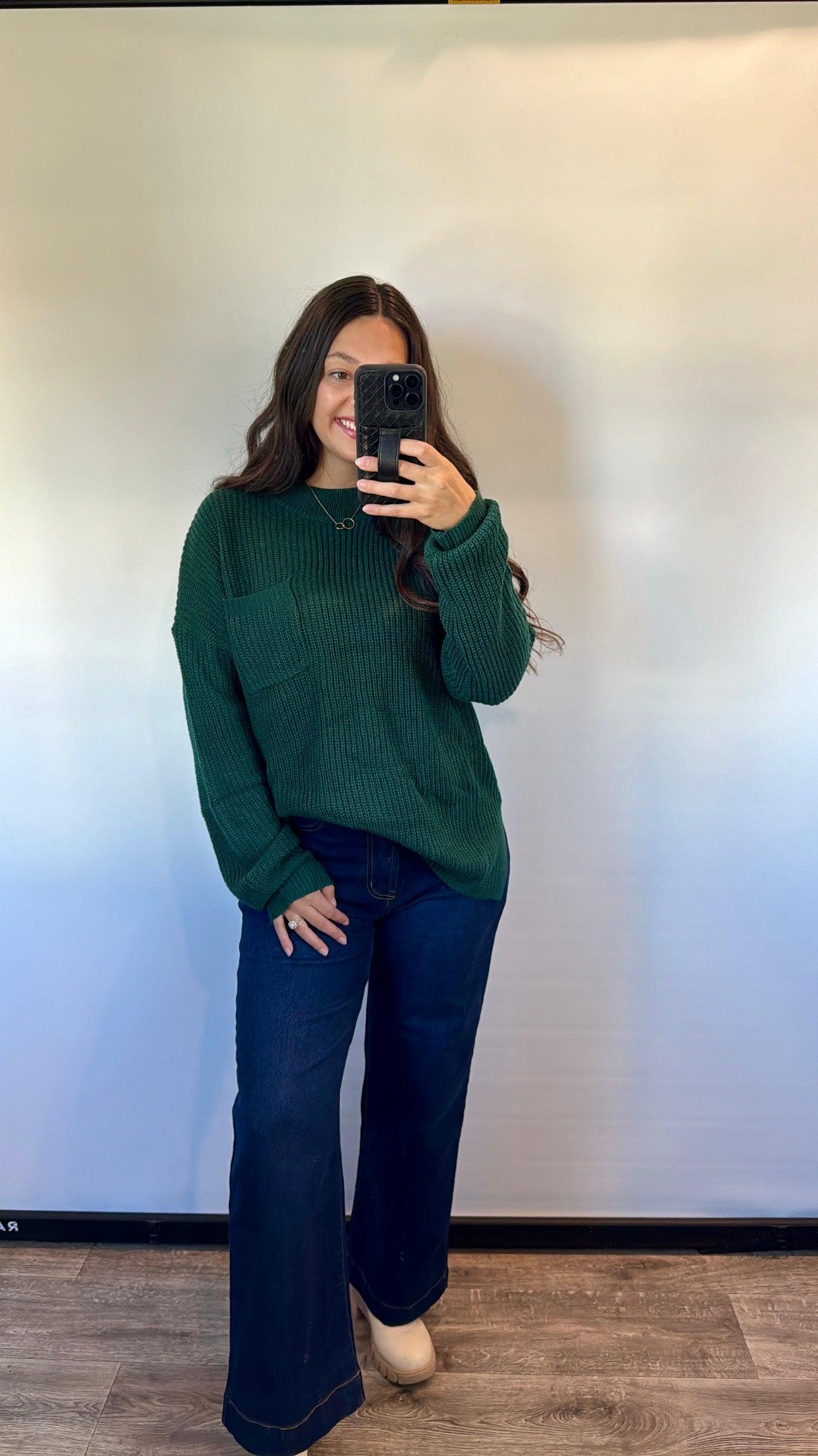 holiday knit top