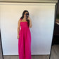 girlie pink jumpsuit