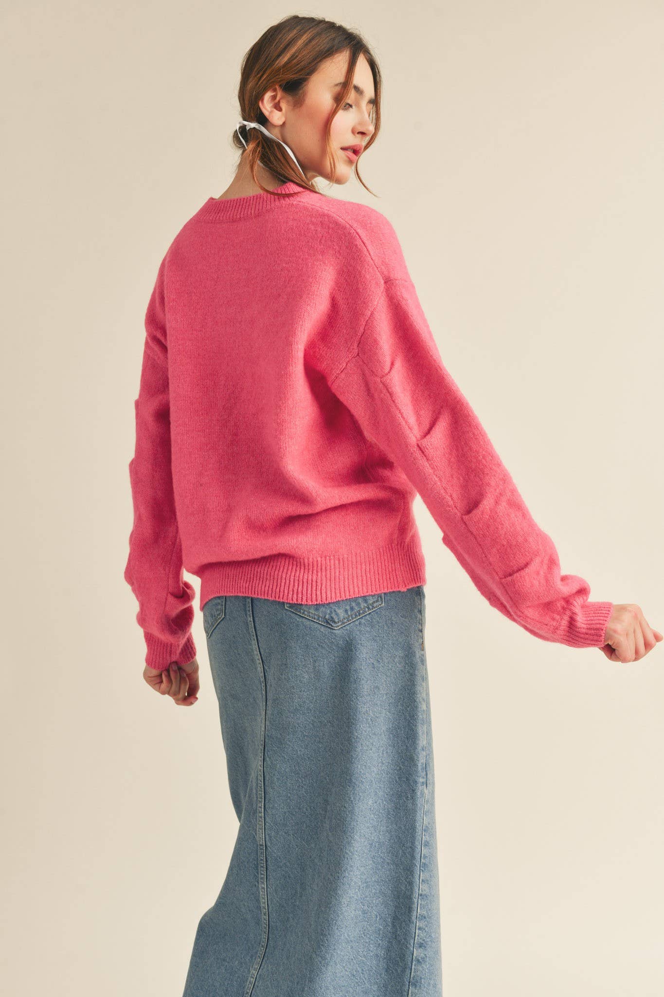 Candy Pink Sweater