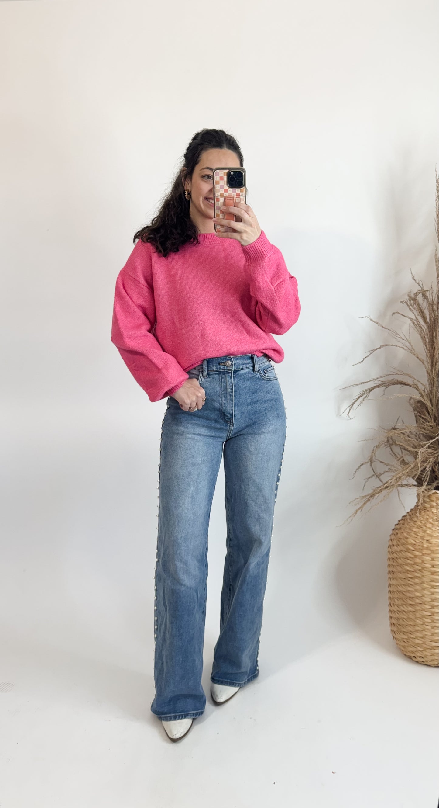 Candy Pink Sweater