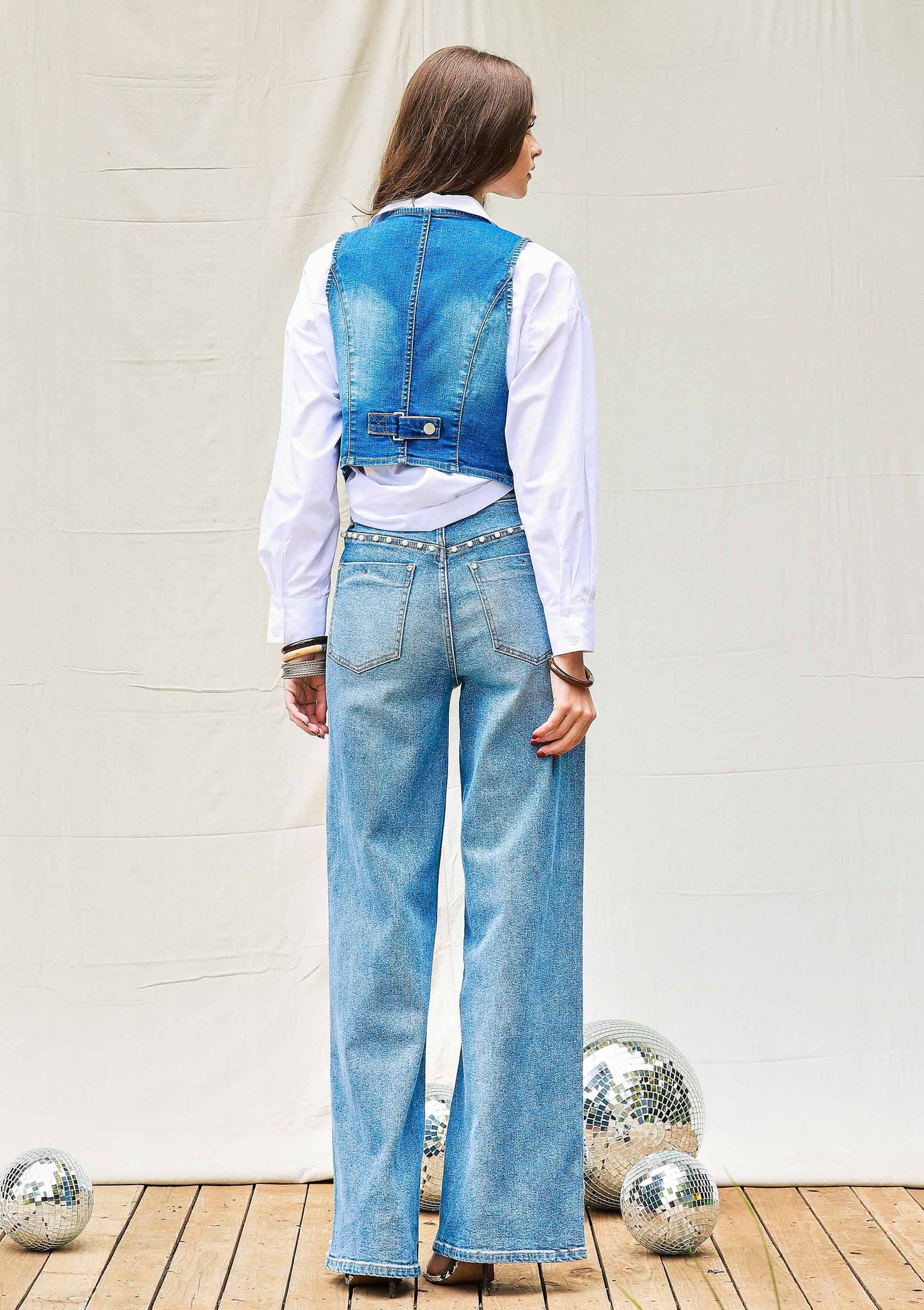 Pearl Wide Leg Jeans