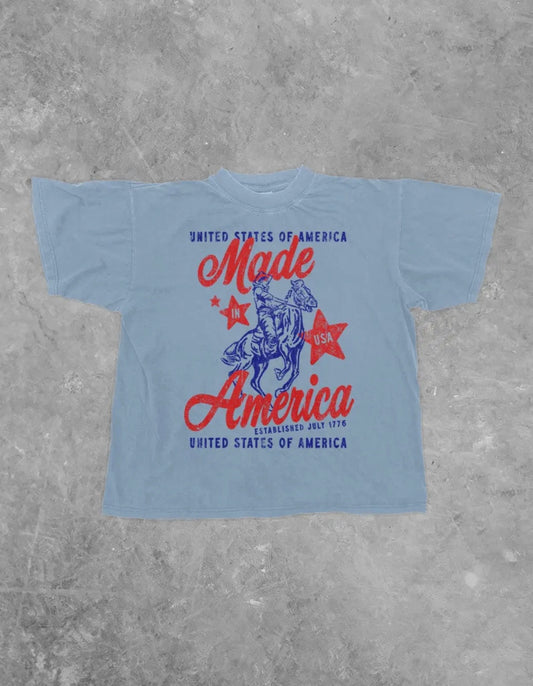 Made in America Boxy Tee