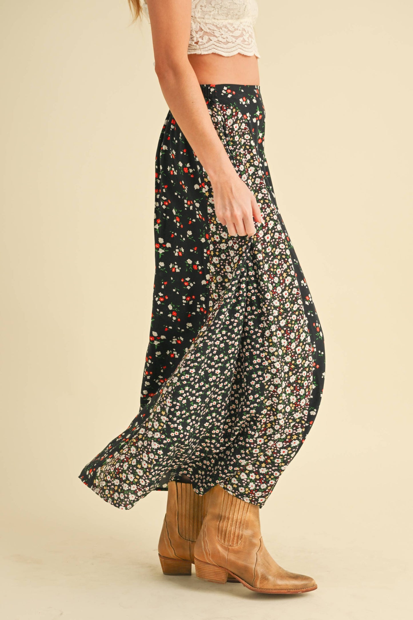 Floral Maxi Skirt