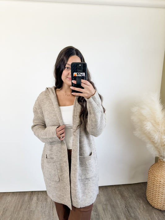 coffee run cardi