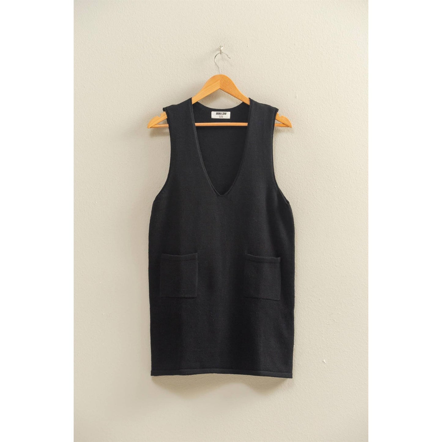 Sleeveless Knit Mini Dress