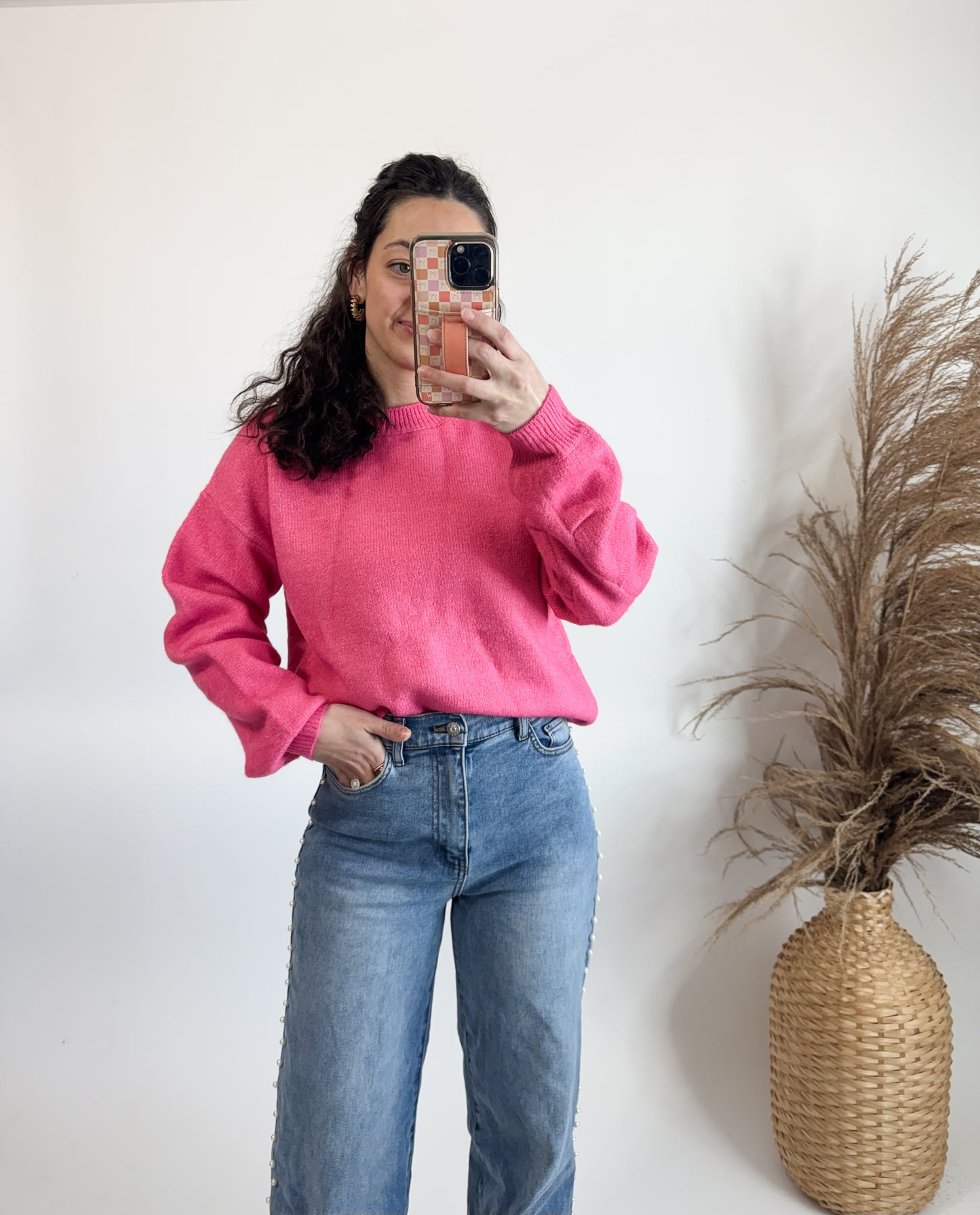 Candy Pink Sweater