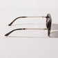Retro Aviator Sunglasses — All Black