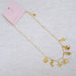 Golden Sea Charm Necklace – Shell, Dolphin & Starfish