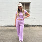 Breezy Lounge Set — Lilac