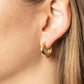 14K Silver Hoop Earrings