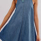 PREORDER Light Blue Denim Dress
