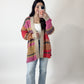 Oversized Colorblock Cardi