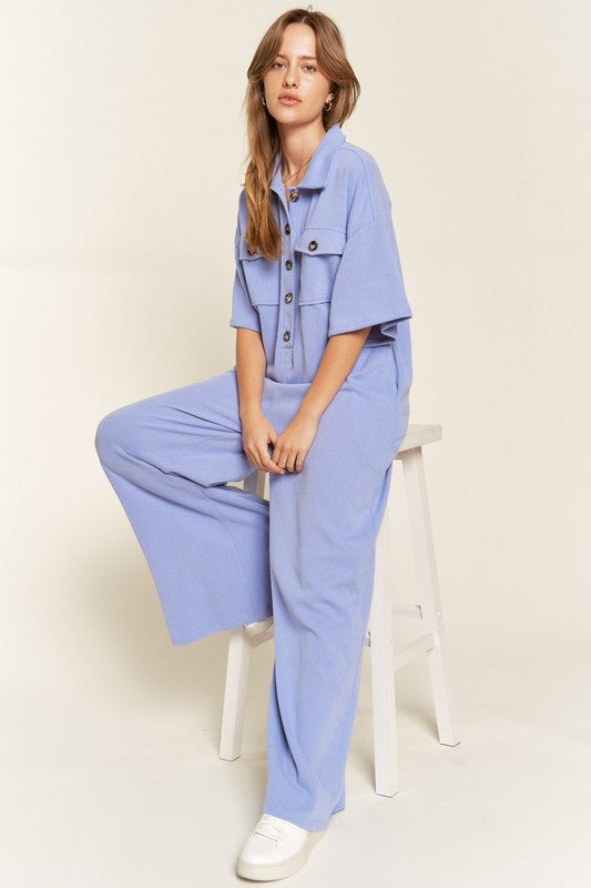 day date wide leg jumpsuit