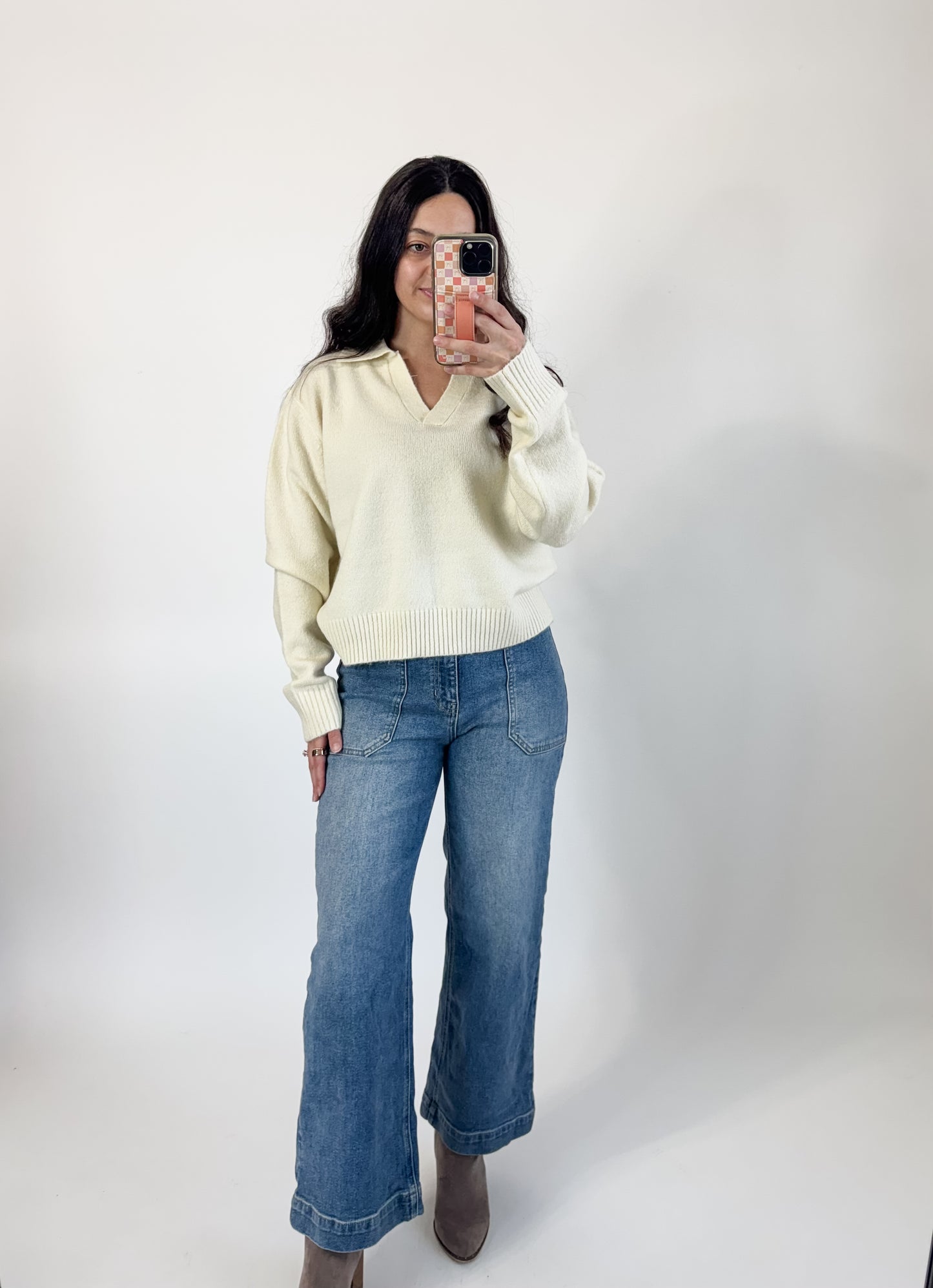 Classic Collared Sweater