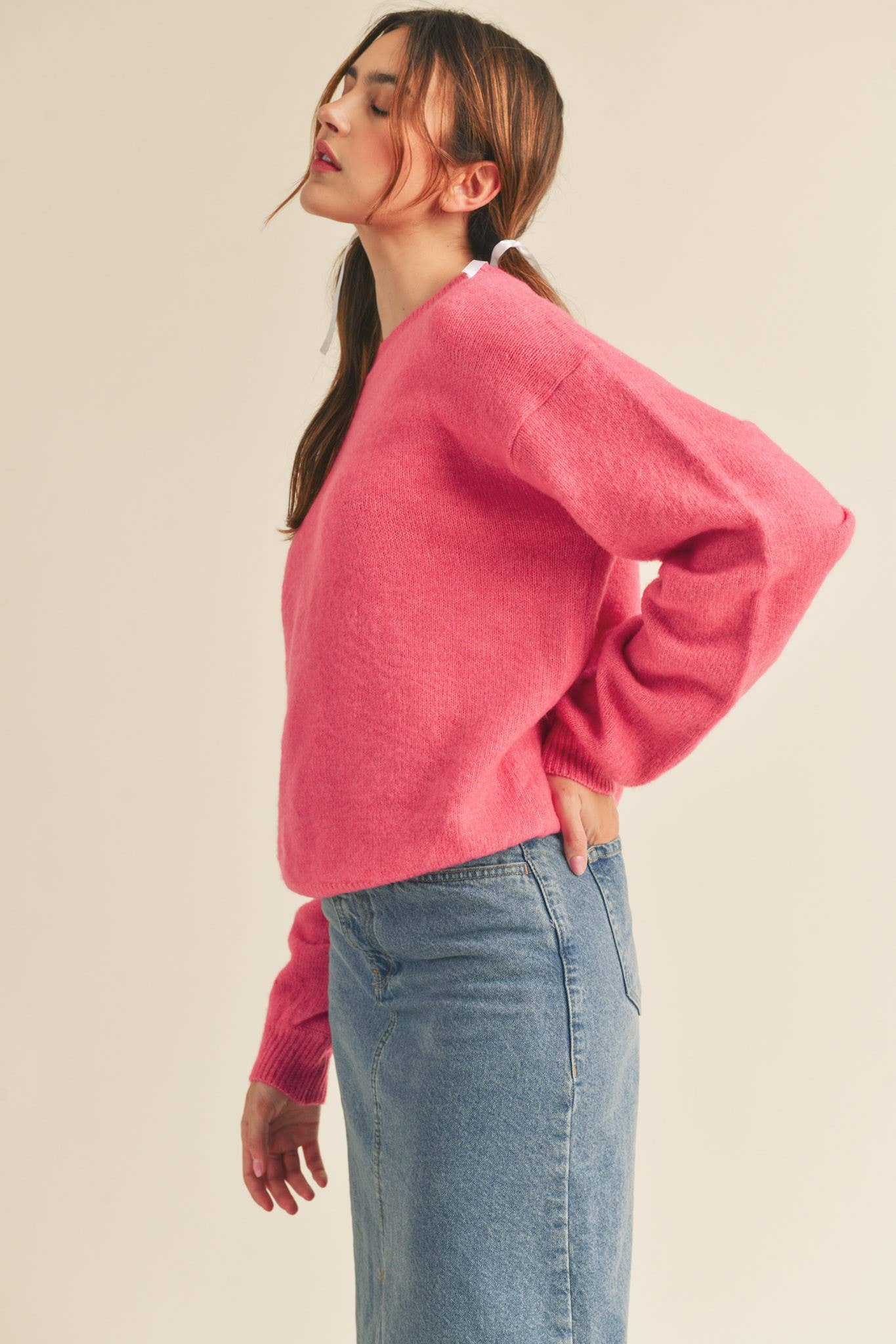 Candy Pink Sweater