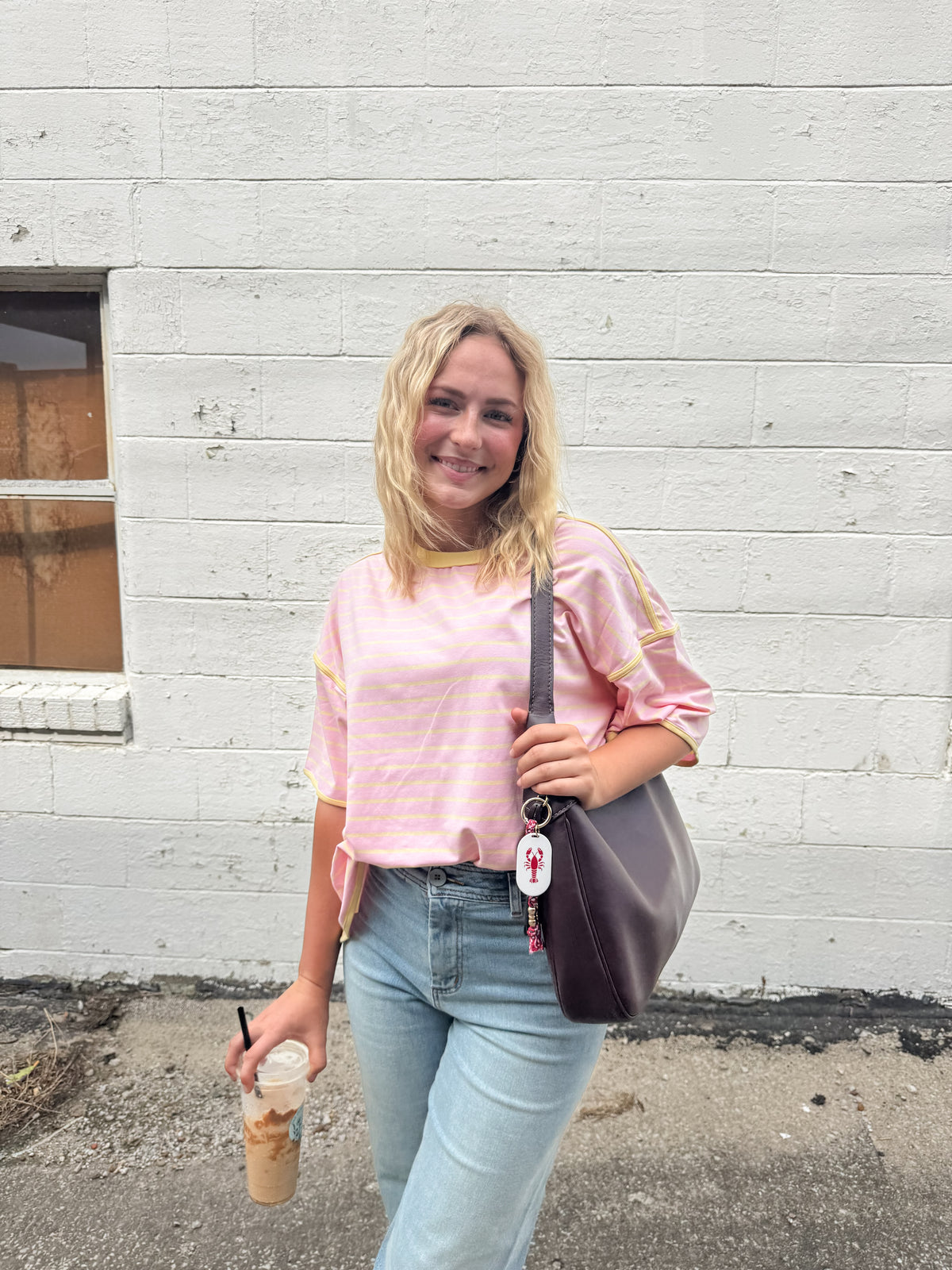 Striped Relax Knit Tee