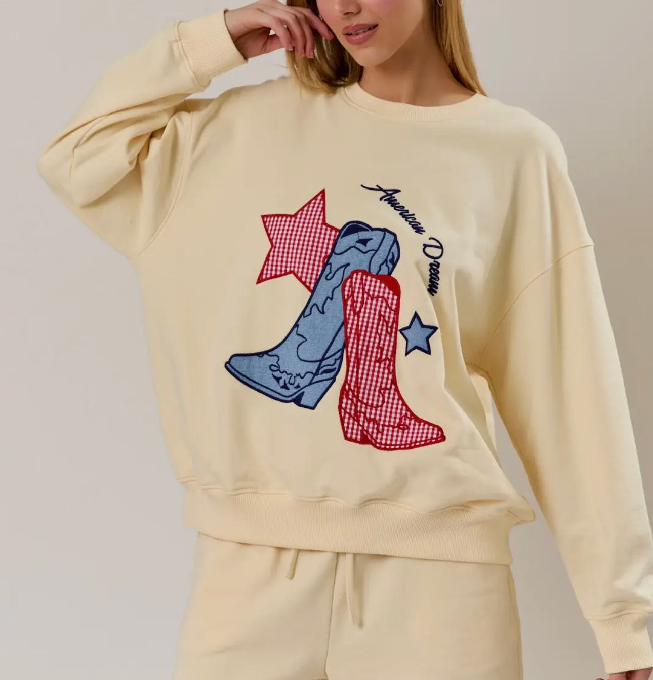 American Dream Graphic Sweatshirt