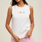 Sea Life Embroidered Tank