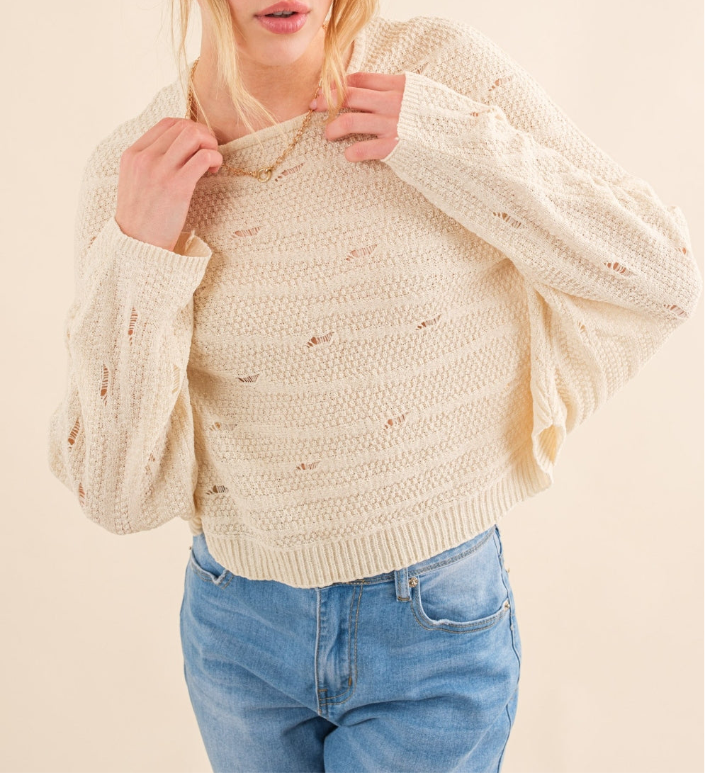 vanilla latte sweater