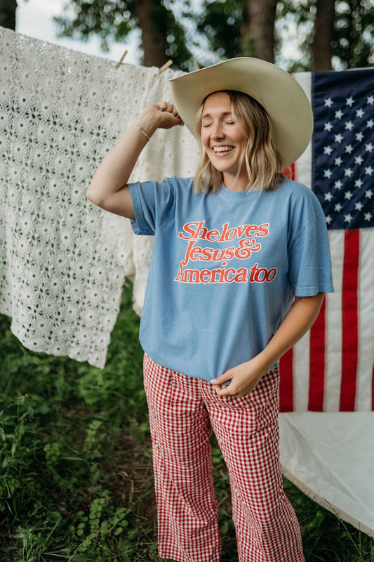 Loves Jesus & America Too