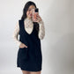Sleeveless Knit Mini Dress