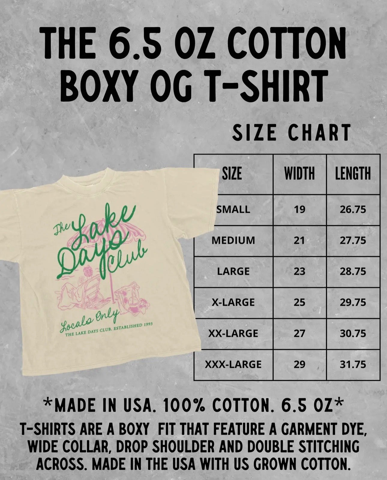Made in America Boxy Tee